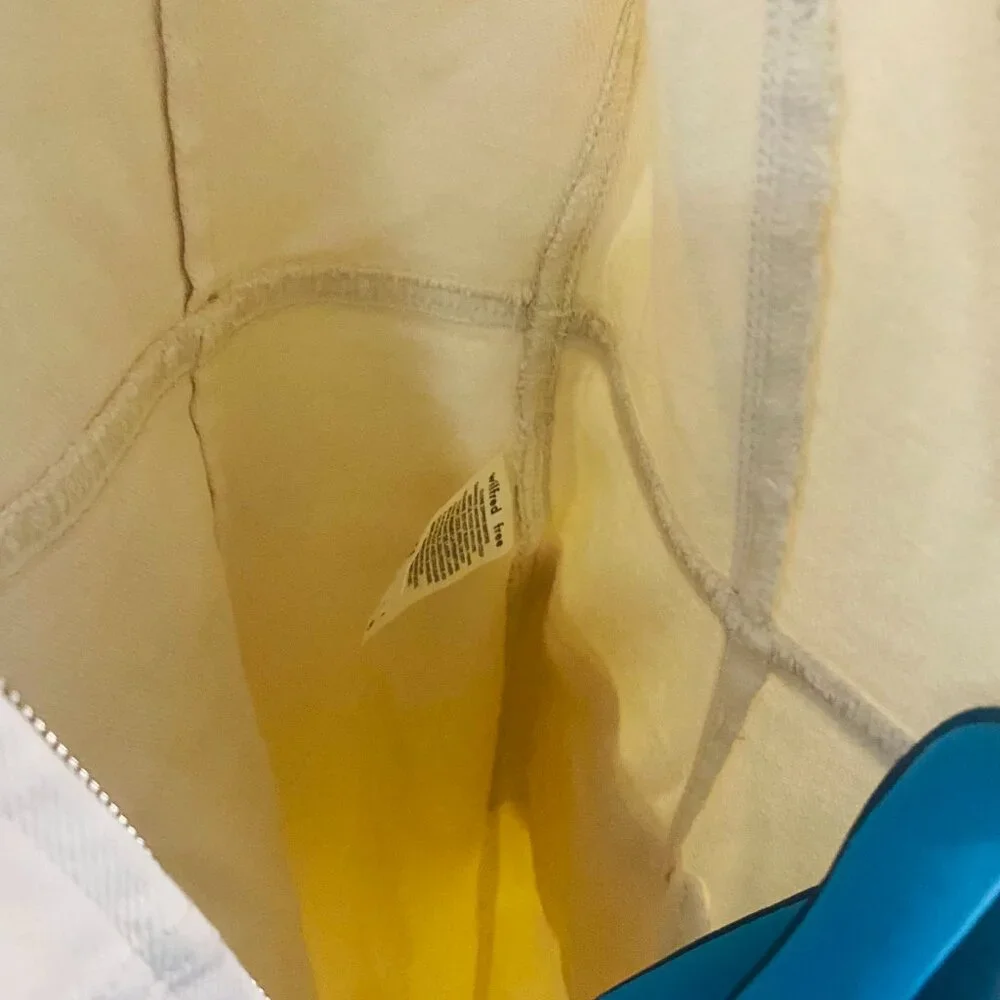 Wilfred Free Long Sleeve Collared Jumpsuit in Sandstone Beige–Made in Sri Lanka - Picture 12 of 17